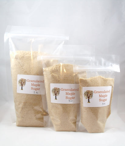 Granulated Maple Sugar - Made only with Pure Maple Syrup