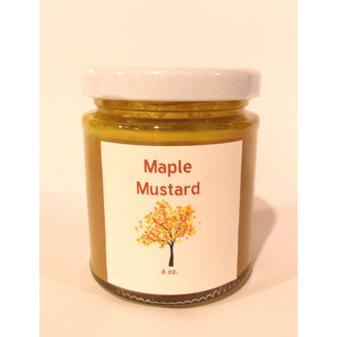 Maple Mustard, 6 oz. - Made with Pure Maple Syrup
