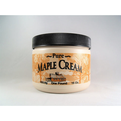 Maple Cream, 1 Lb. - Maple Butter - Creamy Maple Spread